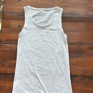 Pact white tank top